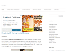 Tablet Screenshot of colorattire.com